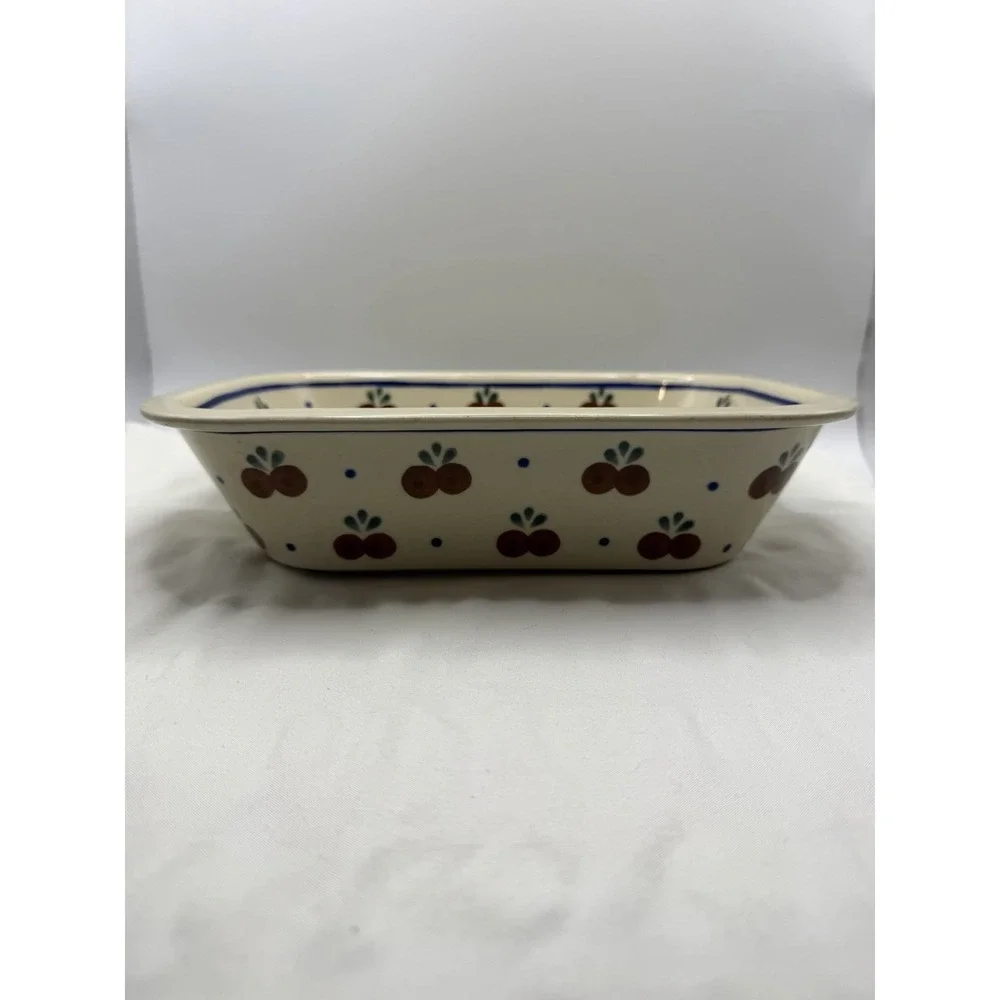 Boleslawiec Polish Pottery Baking Dish 9 7/8